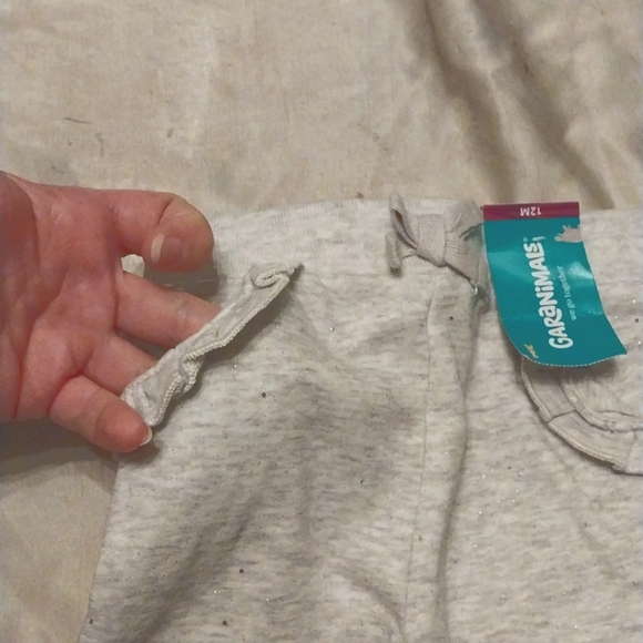 Sparkle Sweatpants with Ruffled Pockets - Picture 2 of 3